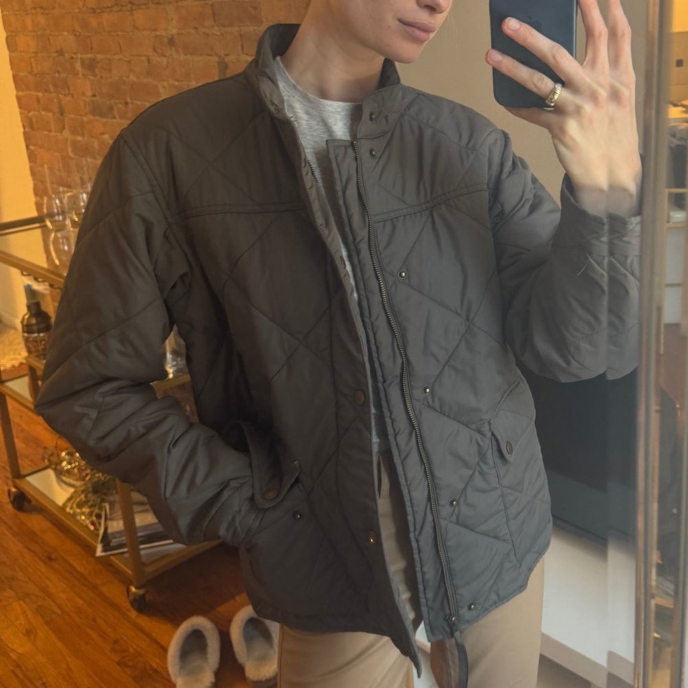 JCrew green field jacket